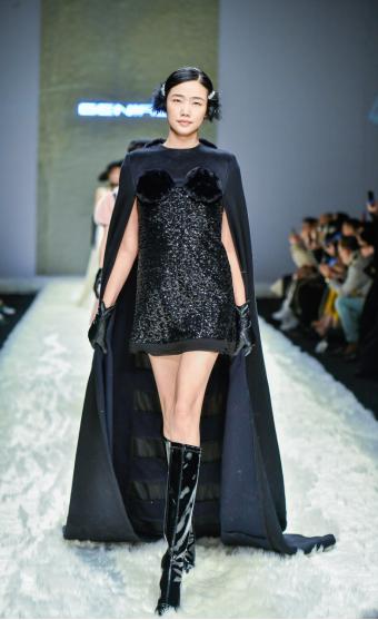 GENIAL·张锦浩中国国际时装周 沈梦辰蒋瑶佳刘萌萌刘丹助力大秀