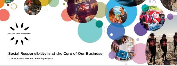 可口可乐公司发布《2018年商业与可持续发展报告》