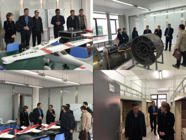 丽江航空集团应邀考察成都天府新区通航职业学院