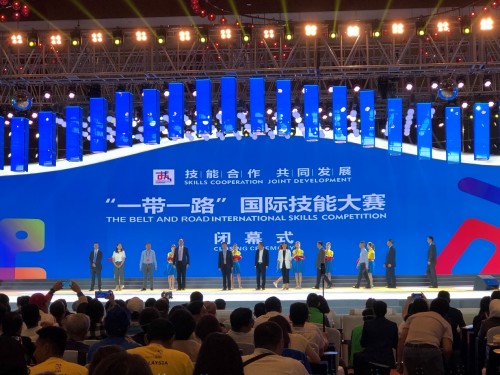 “一带一路”国际技能大赛中国显身手，取得17枚奖牌好成绩