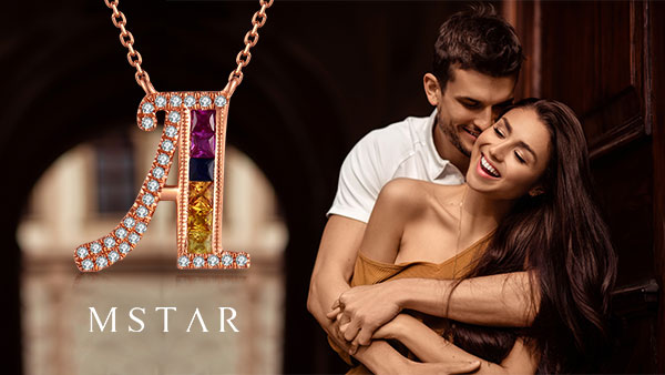 最”fine”的恋人礼物，一条MSTAR的字母链就搞定！