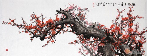 客厅装饰画挂什么好 为何中国人都喜欢梅花图呢