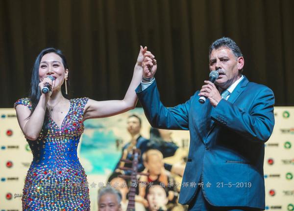 广州文化周，著名全能青年歌唱家金响一首《大中国》倾情献唱新西兰