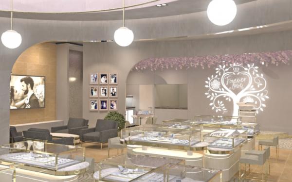 Derier蒂爵兰州宫殿定制珠宝店浪漫升级，定制你的爱情画卷！