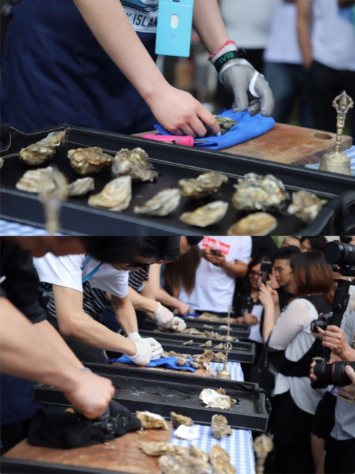 上海普朗姆生蚝吧发起 “蚝赛力” 全球顶级开蚝师大显身手