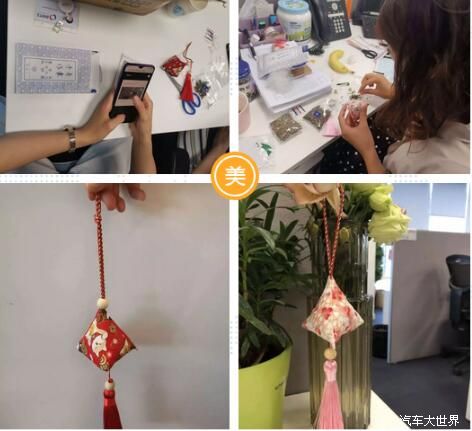 驻唱歌手、米纸粽子、艾草香囊伴BMTS上海员工共度端午美食节