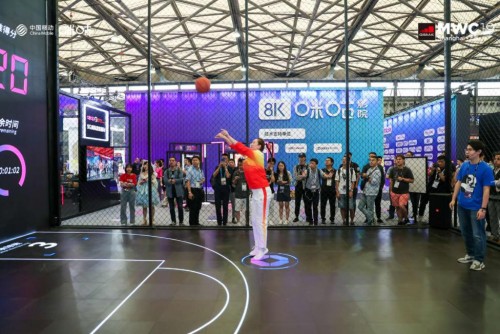 5G+篮球全息互动体验亮相MWC 咪咕5G+超高清助力NBA