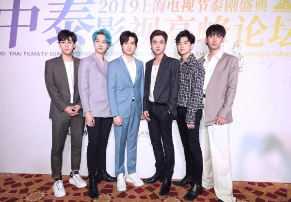 “2019上海电视节泰剧盛典” 汉森娱乐泰国艺人盛装出席