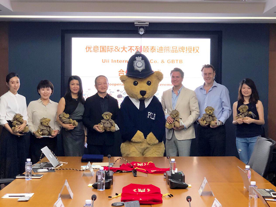 优意国际签约大不列颠泰迪熊 构筑全球创新数字IP帝国