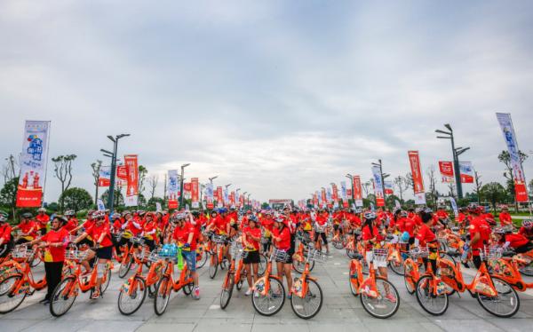 风景中国自行车联赛绵竹开赛，剑南春助力全民健身运动