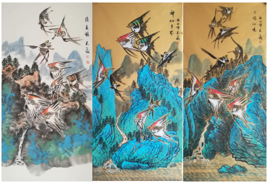 中国画家吴学斌获吉尔吉斯斯坦杰出文化艺术作品奖章
