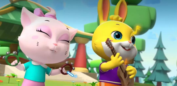 运动宝贝原创动画片《兔子贝贝》同名音乐专辑MV第二季，甜蜜来袭