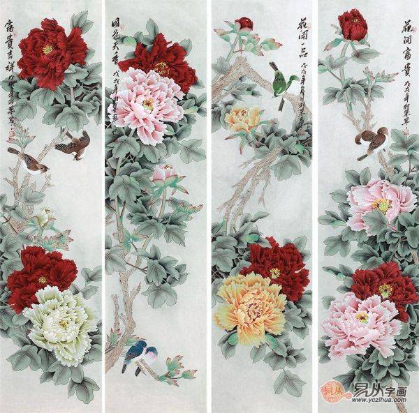 别样墙面挂画，名家花鸟国画真迹，让家逼格满满ing