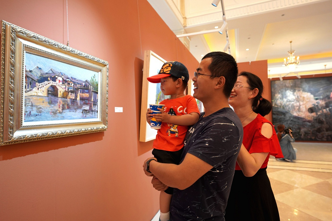 江山如画，盛世当歌—那香海第四届绘画艺术节隆重开幕
