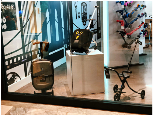 能试40种滑板车的micro旗舰店你见过吗？