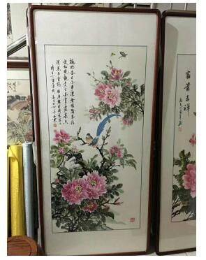 牡丹，花之富贵者也 一幅牡丹画挂家里什么位置好?