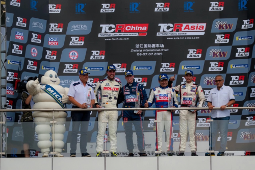 TCR China 力魔凡事得车队黄楚涵陆淦包揽冠亚 东风本田谢欣哲第三