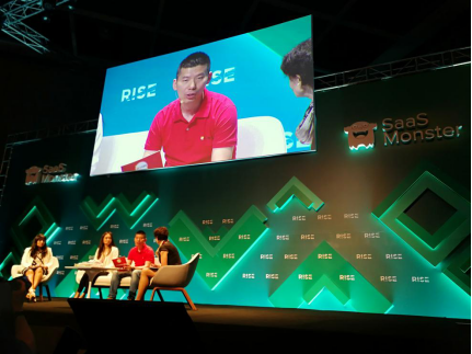 火花思维CEO罗剑亮相RISE科技盛会，AI数理思维课首度全面曝光