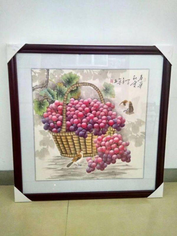 餐厅墙壁上挂什么画好，易从网建议挂幅雅致吉祥的小品花卉果蔬图