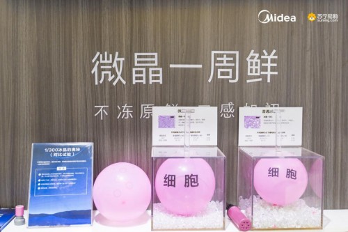 华南理工大学7天显微镜实验 揭秘美的冰箱原鲜口感源自1/300的微晶奥秘