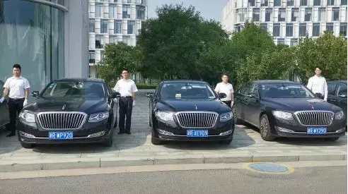 2019“中体产业杯”全国乒乓球锦标赛，一汽智行红旗车队津门“保驾护航”