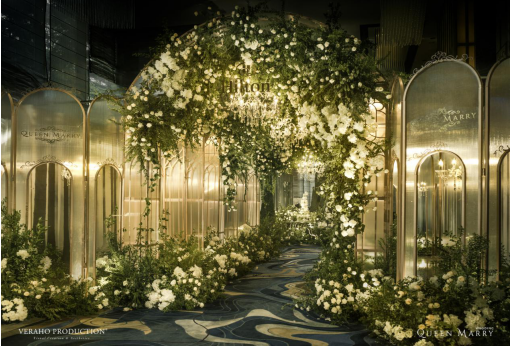 魔幻迷踪 灵“希”一动.时尚婚礼秀唯美落幕