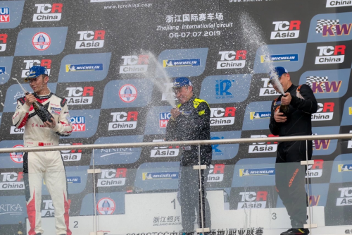 TCR China 力魔凡事得车队黄楚涵陆淦包揽冠亚 东风本田谢欣哲第三