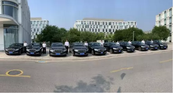 2019“中体产业杯”全国乒乓球锦标赛，一汽智行红旗车队津门“保驾护航”