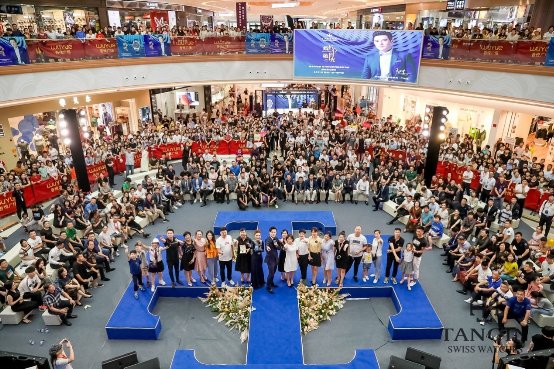 严屹宽空降瑞士天珺表新品发布会，敬献天珺时光