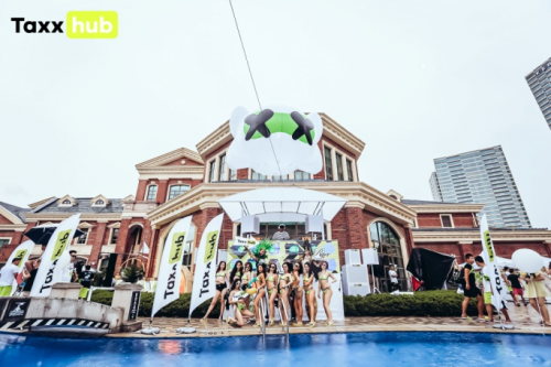 TAXXHUB泳池派对夏日嗨翻天 旗下音乐厂牌STAYHAI震撼来袭