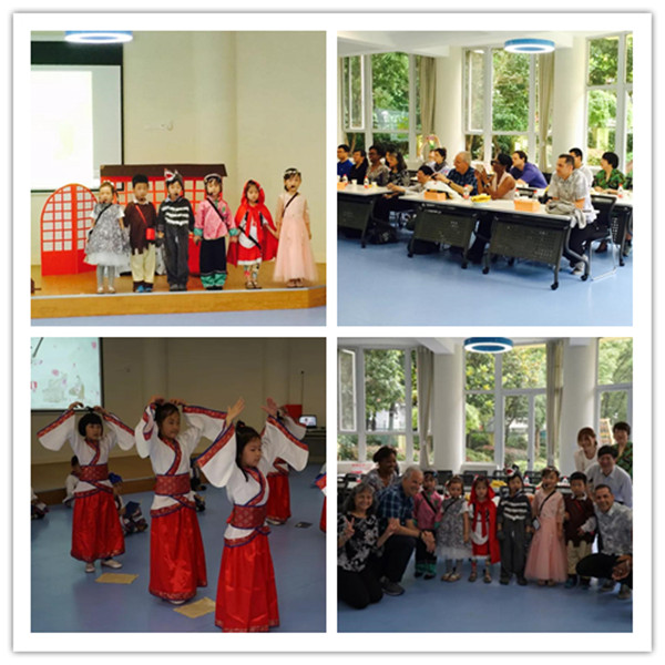 美国梅森孔子学院参观访问上海闵行晓苗幼儿园