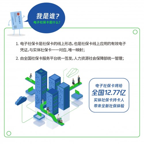 两月新增100城微信可领电子社保卡 你的城市开通了吗？