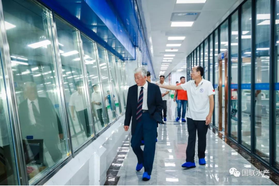 国联水产集团智能化工厂投产向国庆70周年献礼