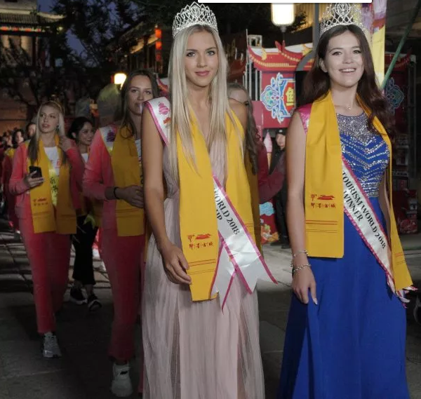 2019世界旅游小姐全球集结仪式在青岛即墨举行