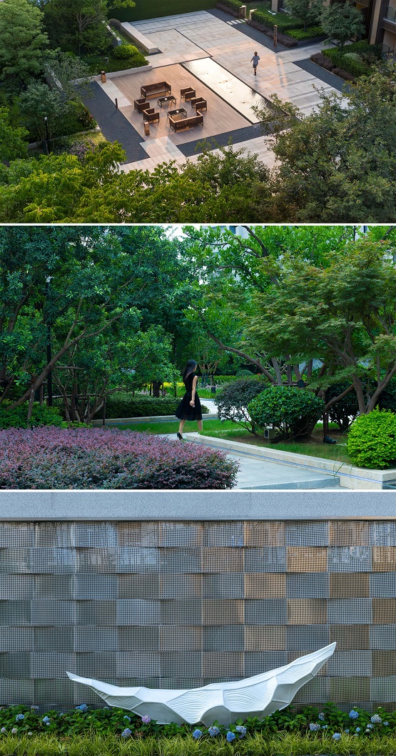 赛肯思作品中南林樾香庭，流动的自然艺术