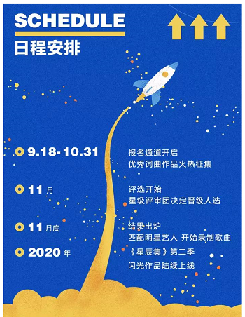 一等奖奖金10万 网易云音乐星辰集·词曲创作大赛第二季启动报名