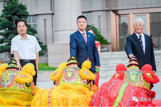 国联水产集团智能化工厂投产向国庆70周年献礼