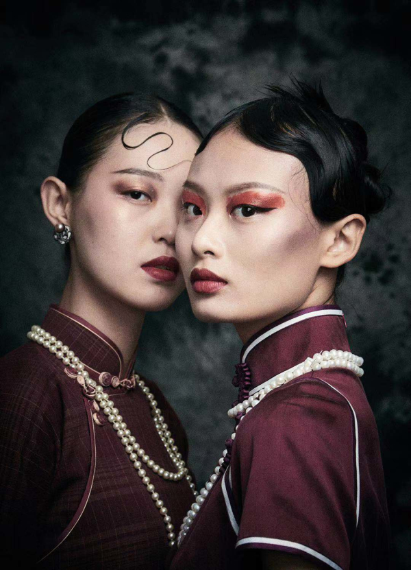 红馆旗袍RED PALACE发布2020春夏系列--穿，探索针法之诗意魅力