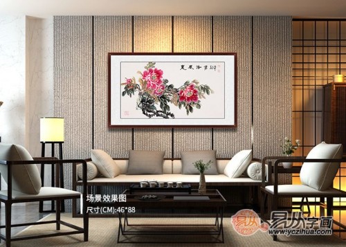 经典的客厅挂画，名家石开花鸟画佳作，每一幅都美的醉人