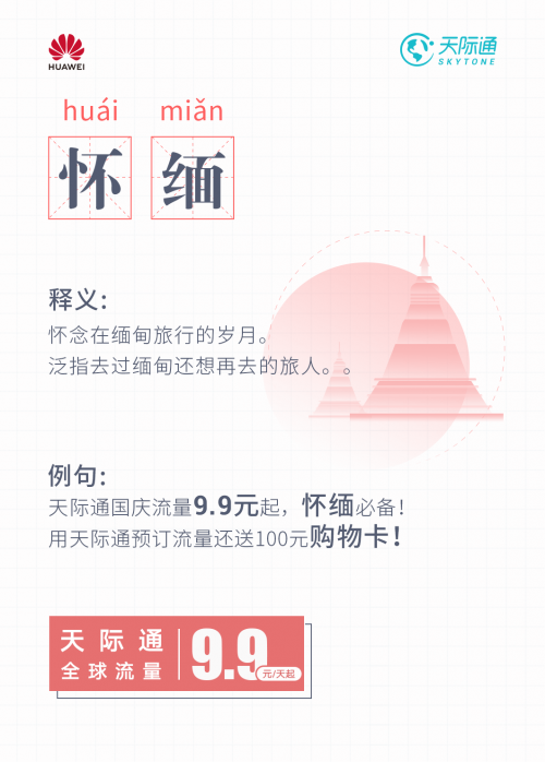 华为天际通旅行黑话词典2.0 掌握出境旅行奥义