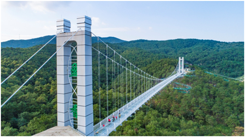 佛山盈香生态园玻璃桥率先通过专家组复审，国庆假期将迎新高峰