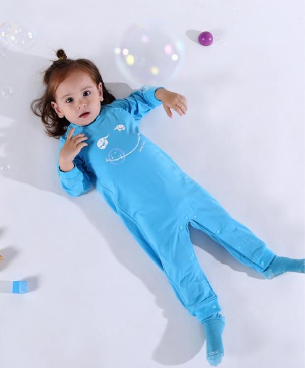 小蓝象儿童排汗睡衣，让孩子安心的睡，尽情的玩