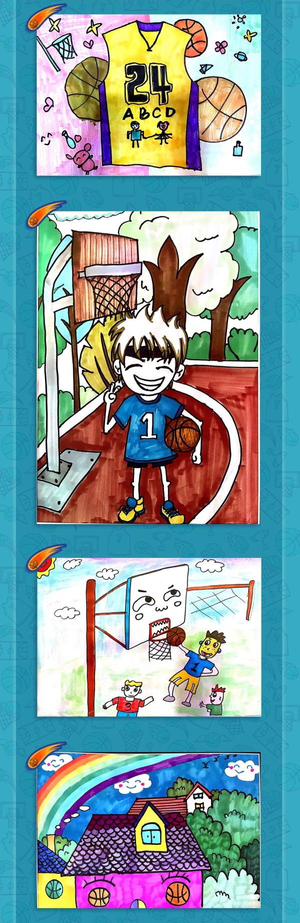 助力篮球世界杯，“书画世界杯”优秀作品展第二站来啦！