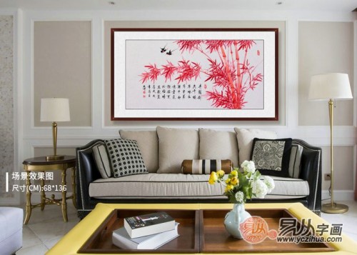 经典的客厅挂画，名家石开花鸟画佳作，每一幅都美的醉人