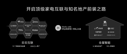 重构万物互联，华为HiLink云云互联、全屋智能获顶级厂商助力！