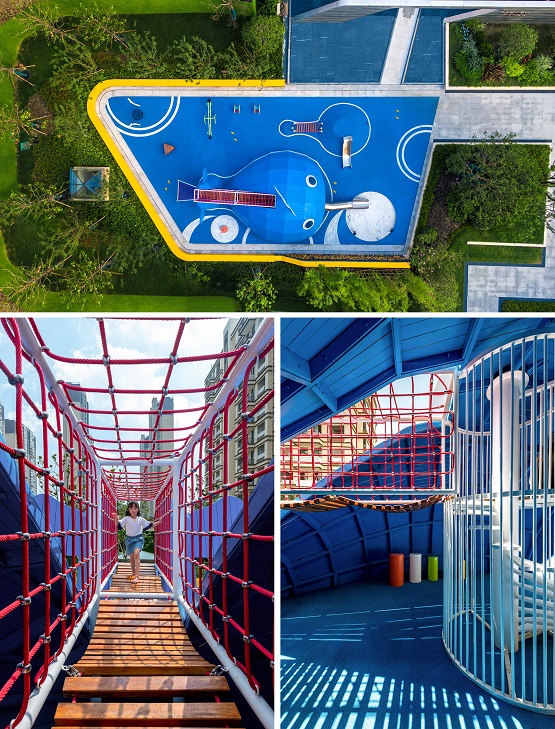 赛肯思作品中南林樾香庭，流动的自然艺术