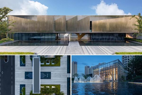 赛肯思作品中南林樾香庭，流动的自然艺术