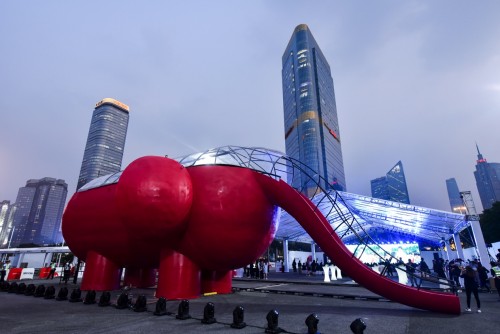 时代中国邀万人共筑“向往之象” 20周年巨型艺术装置展盛大启幕