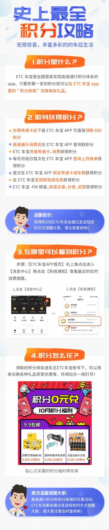 ETC车宝 | 办完粤通卡别急着刷，拿一波积分福利再说！