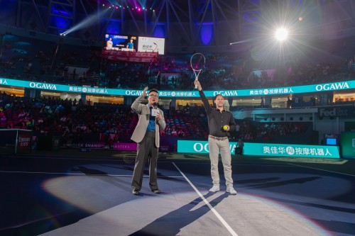 当萌娃遇上网球 奥佳华牵手球童闪耀上海大师赛